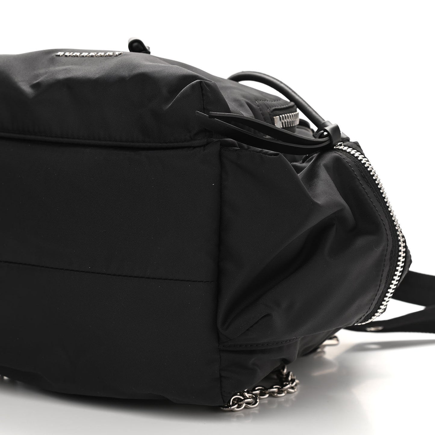 Nylon Medium Rucksack Backpack Black