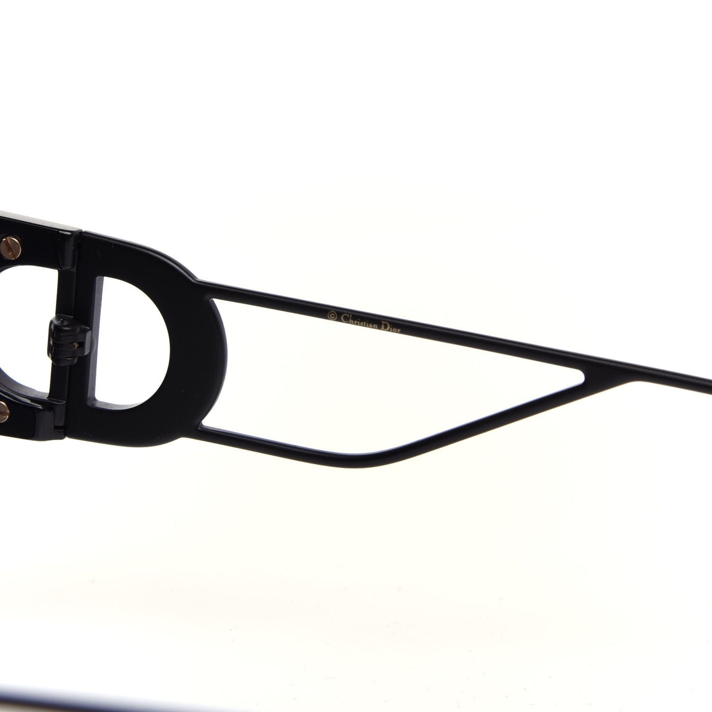 Square 30 Montaigne Sunglasses Black
