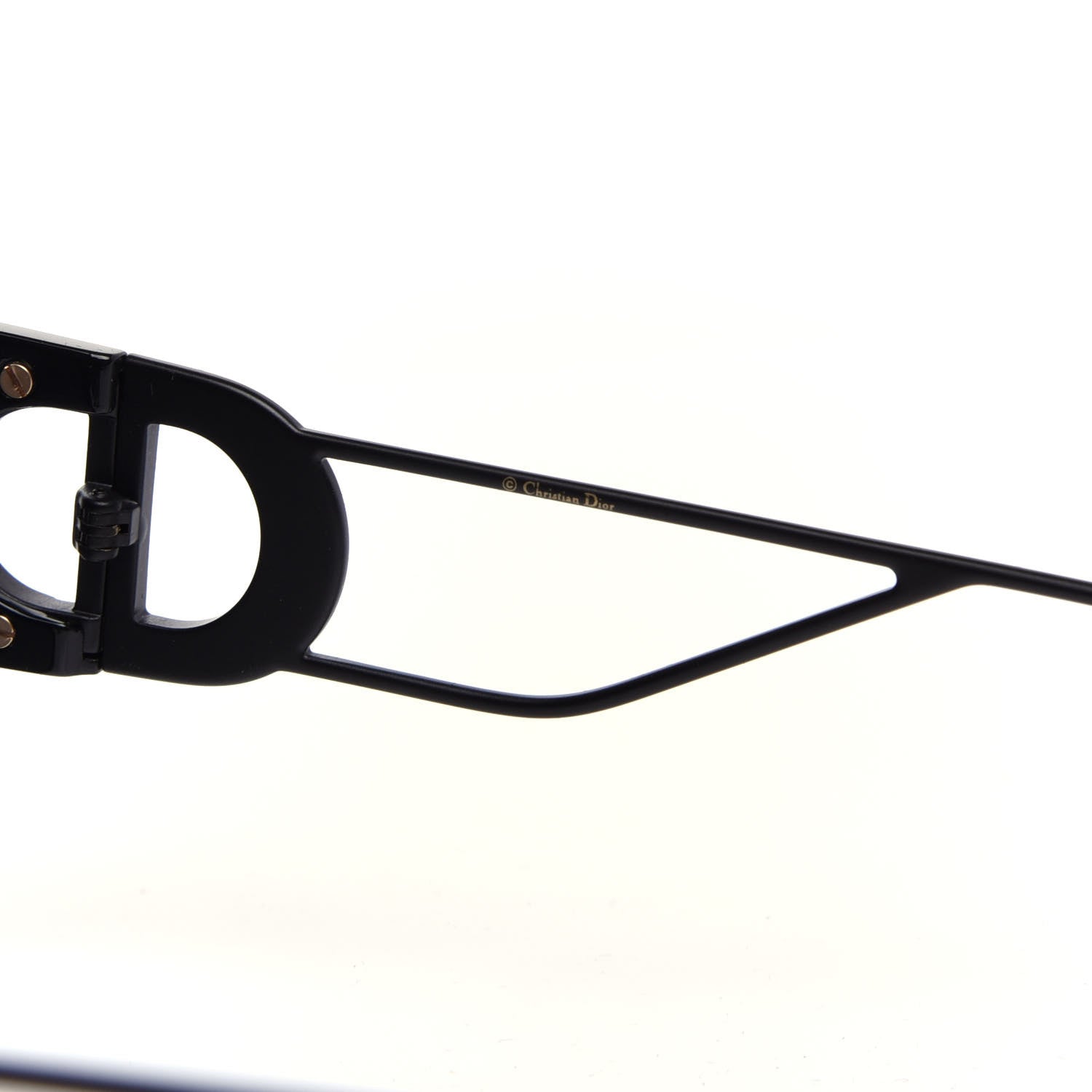 Christian Dior Square 30 Montaigne Sunglasses Black 5 of 9