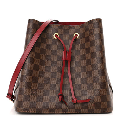 Louis Vuitton Damier Ebene Neonoe MM Cherry Berry 1 of 9