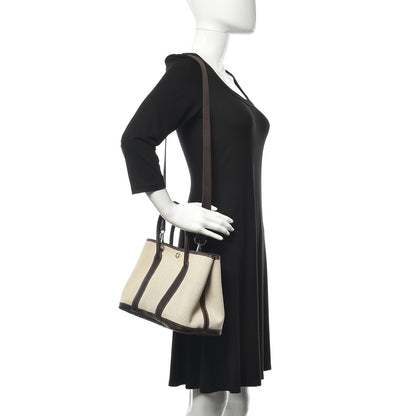 Hermes Twill D H Negonda Garden Party 30 TPM Chocolate 2 of 9