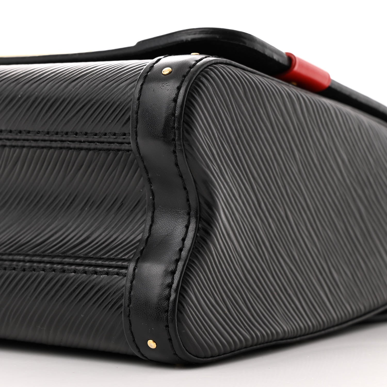 Louis Vuitton Epi Monogram Complice Trunks and Bags Twist Shoulder Bag MM Black 9 of 9