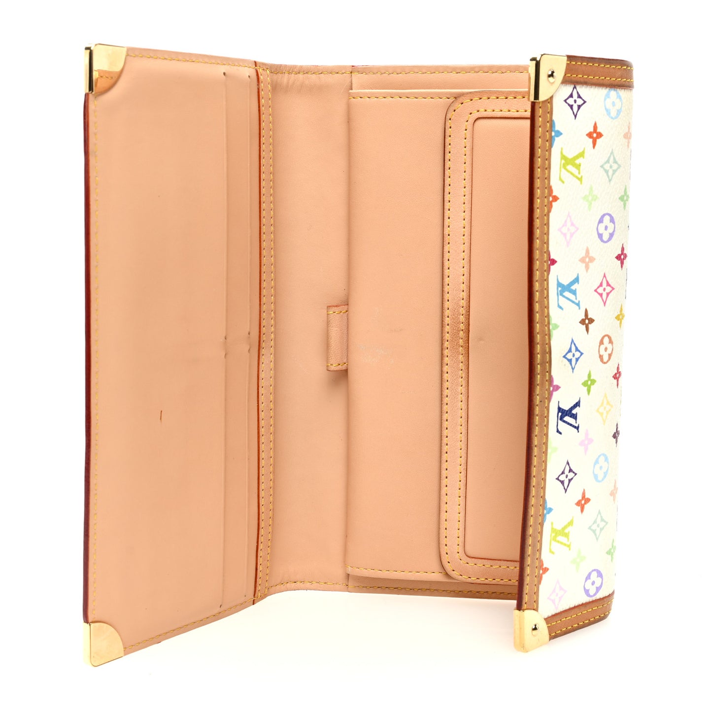 Monogram Multicolor Porte Tresor International Wallet White