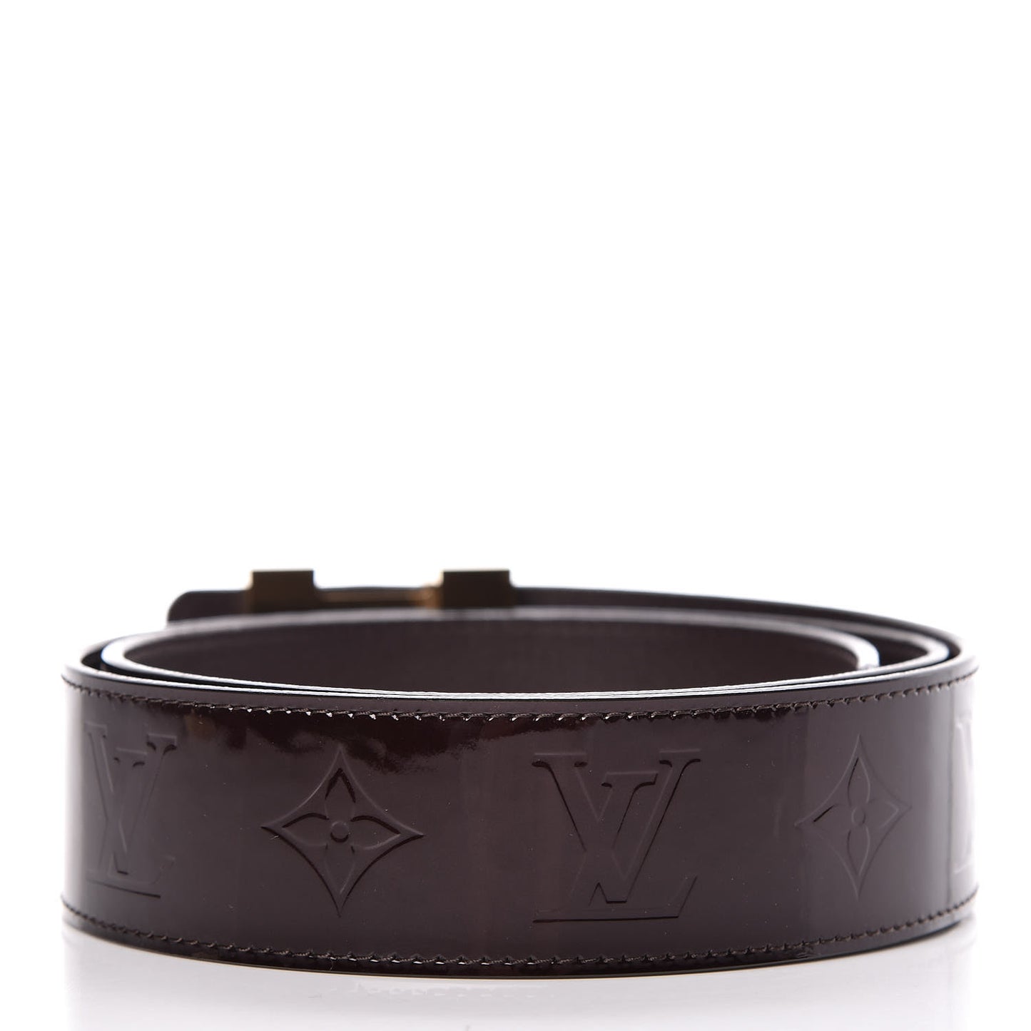 Vernis LV Facettes Belt 90 36 Amarante