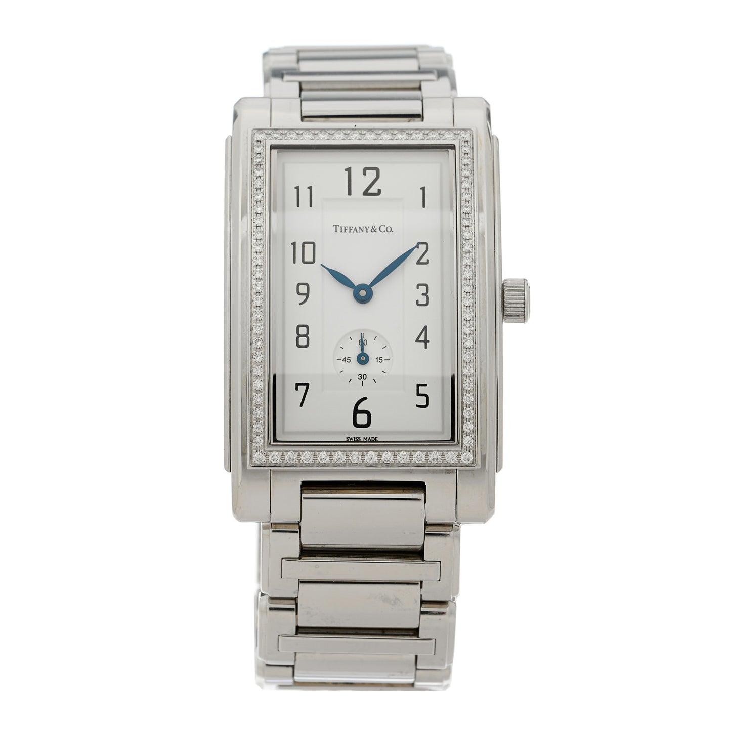 Stainless Steel Diamond Bezel 27mm Grand Resonator Quartz Watch