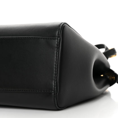 Fendi Nappa Mini Peekaboo Iconic Satchel Black 12 of 17