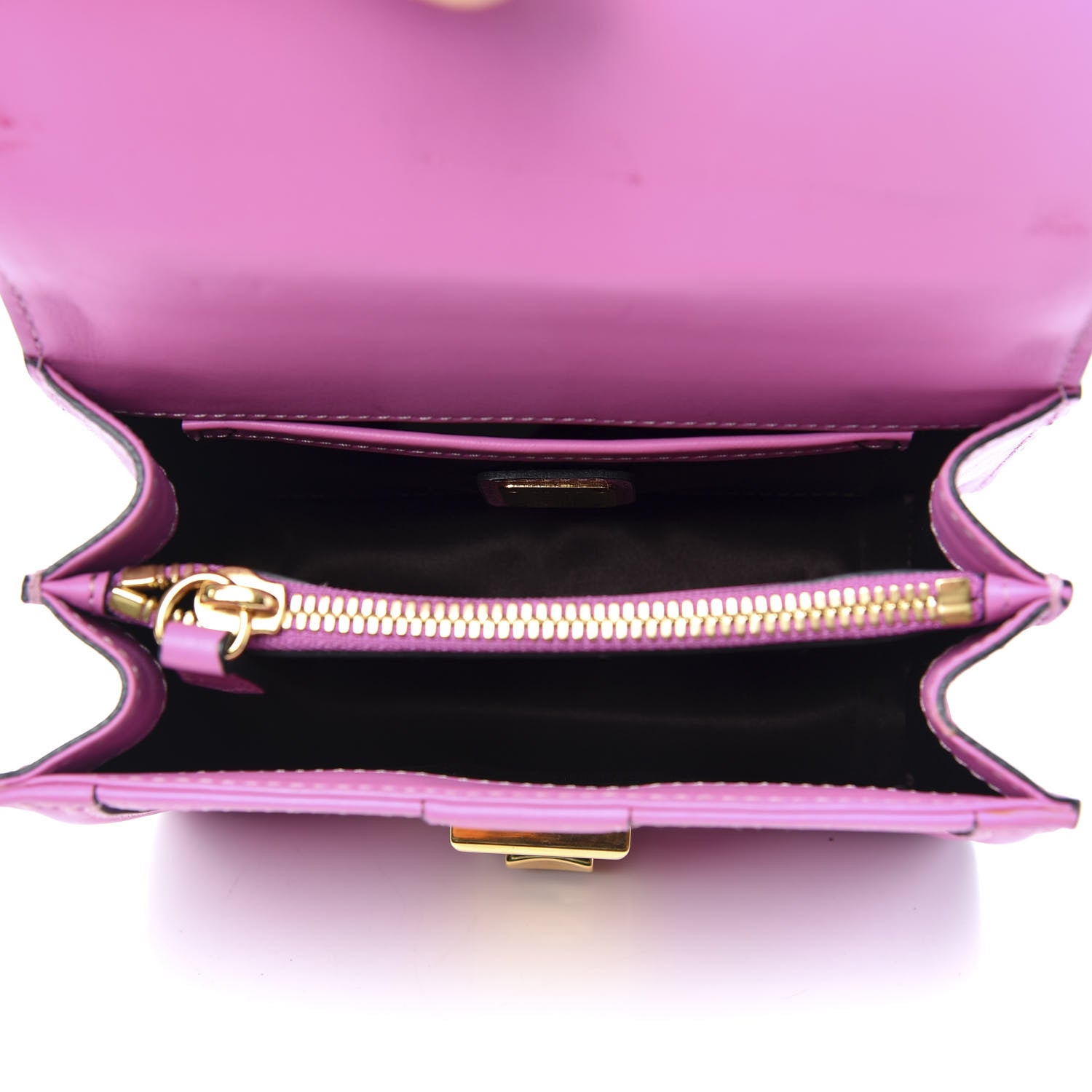MCM Visetos Mini Tracey Satchel Pink 4 of 8