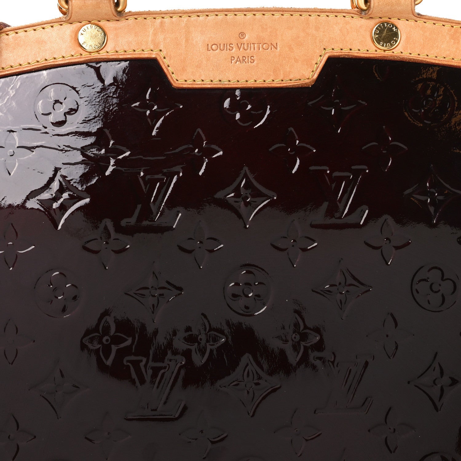Louis Vuitton Vernis Brea GM Rouge Fauviste 7 of 9