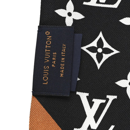 Louis Vuitton Silk Monogram My Neverfull BB Bandeau Black 3 of 4