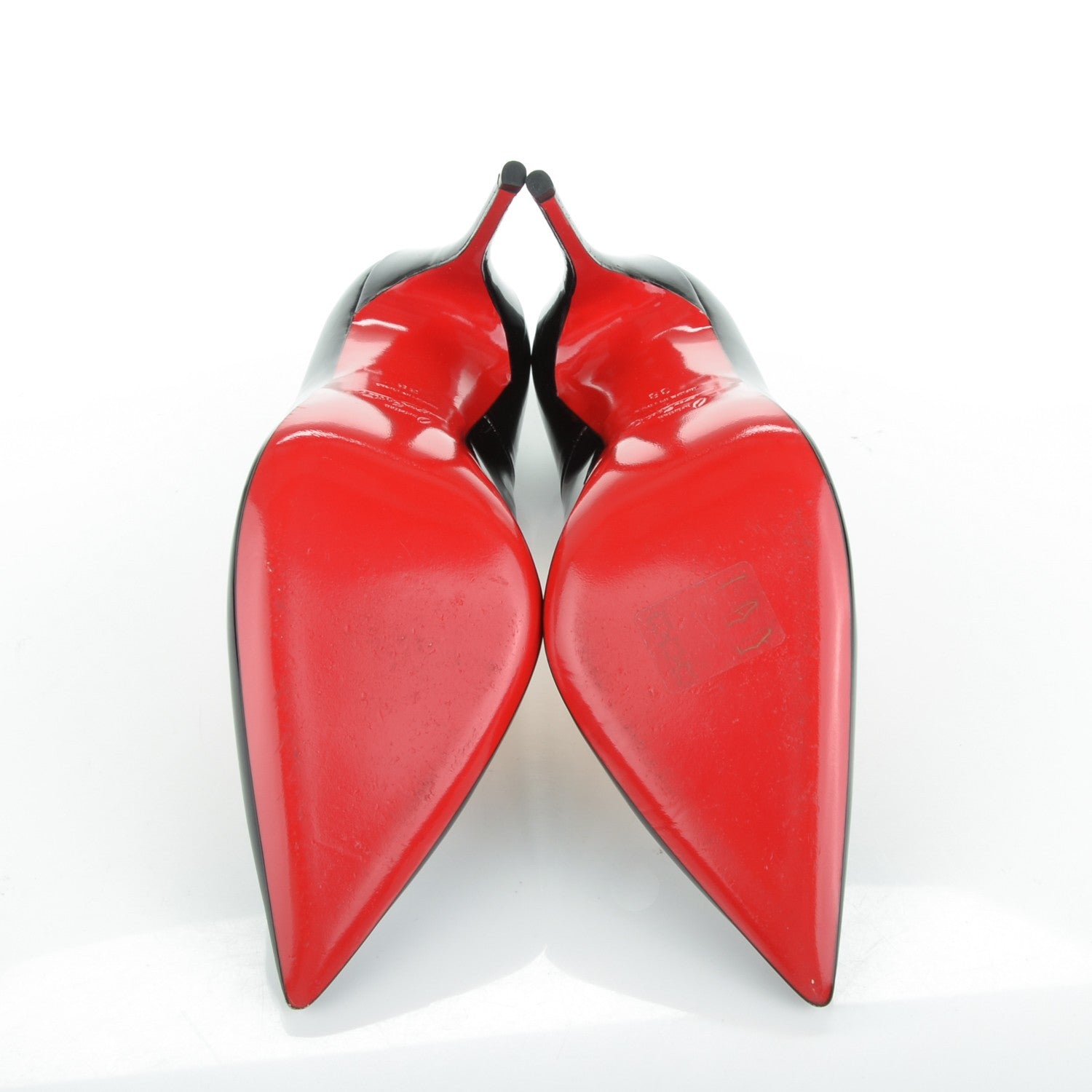 Christian Louboutin Patent So Kate 120 Pumps 38 Black 5 of 7