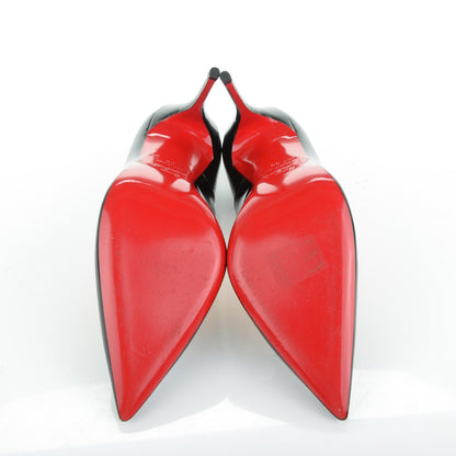 Christian Louboutin Patent So Kate 120 Pumps 38 Black 5 of 7