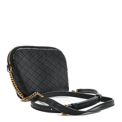 Saint Laurent Lambskin Quilted Gaby Zipped Pouch Black 3 of 11