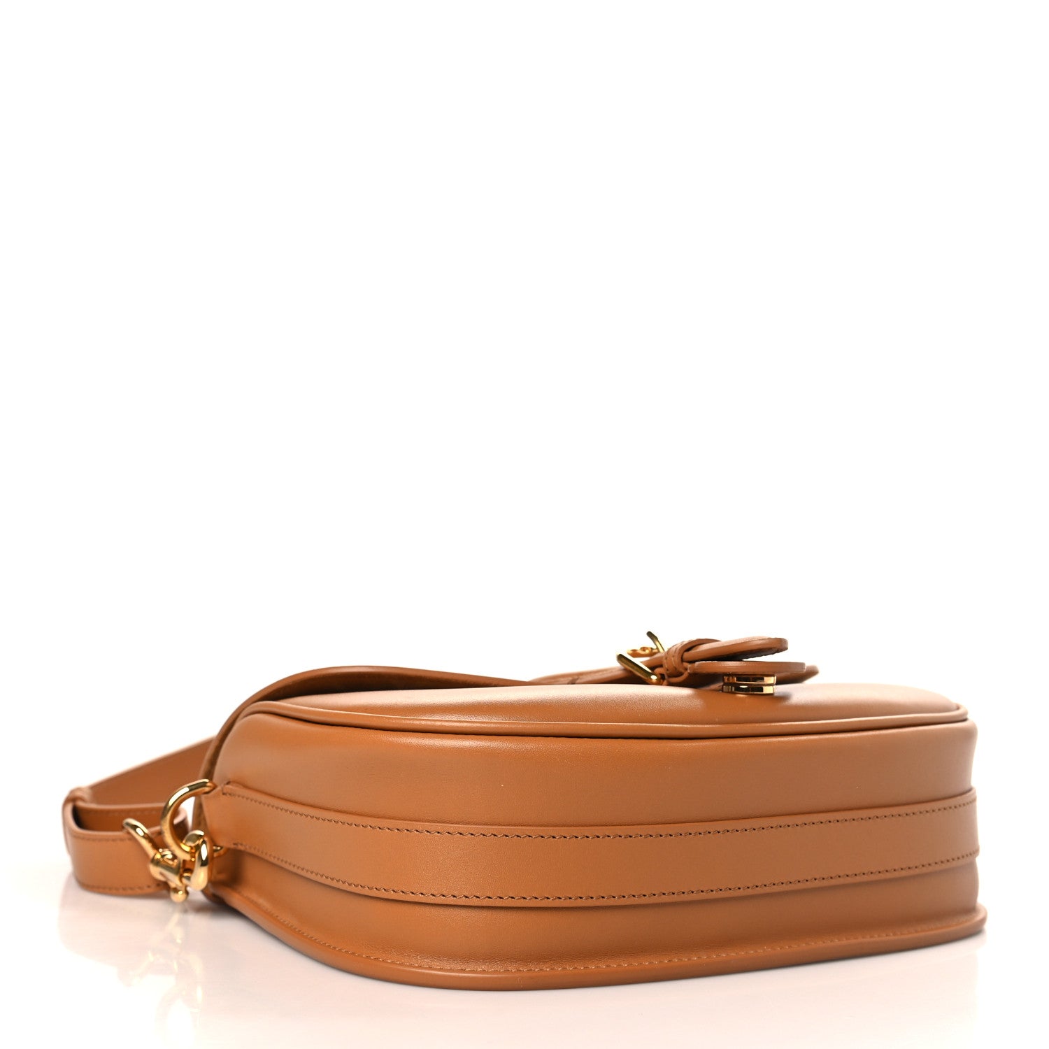 Christian Dior Box Calfskin Medium Bobby Flap Camel 4 of 14