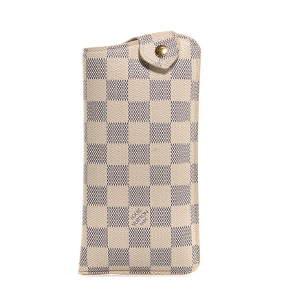 Louis Vuitton Damier Azur Sunglass Case MM 1 of 7