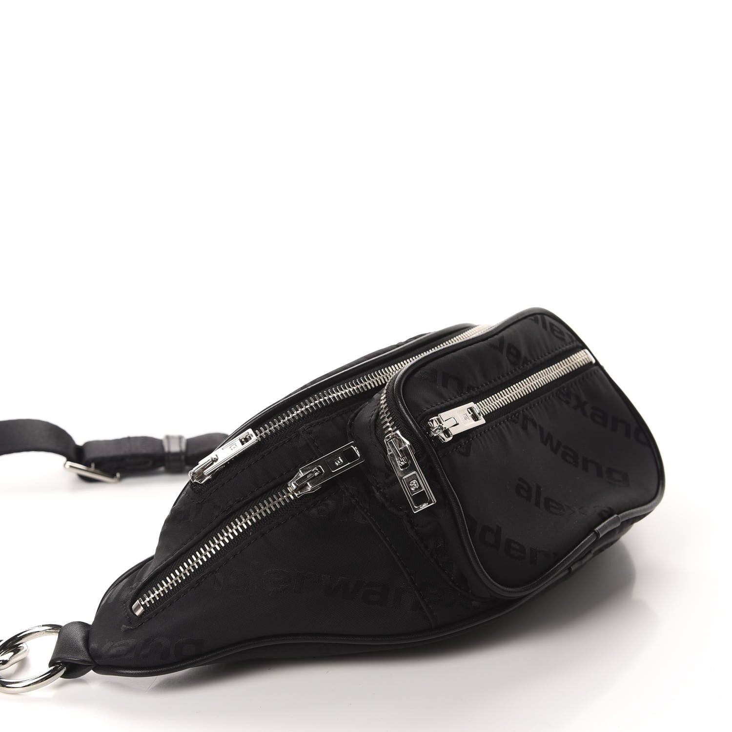 Alexander Wang Nylon Logo Printed Attica Belt Bag Black 4 of 11