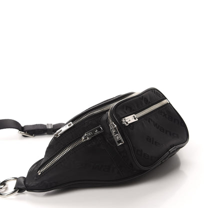 Alexander Wang Nylon Logo Printed Attica Belt Bag Black 4 of 11