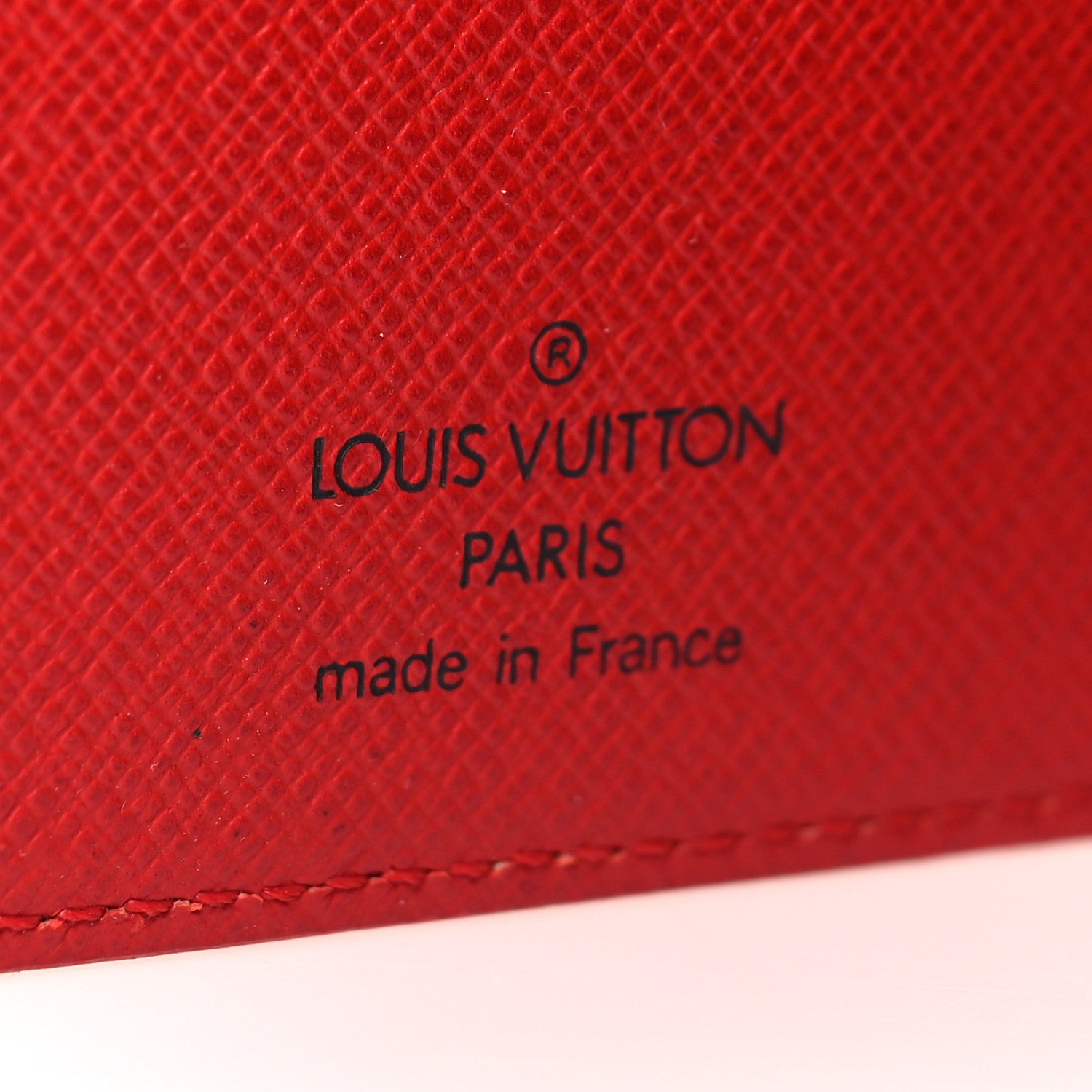 Louis Vuitton Epi Medium Ring Agenda Cover Rouge 6 of 7