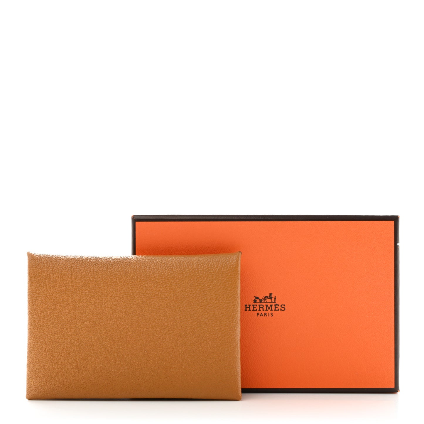 Chevre Mysore Verso Calvi Card Case Caramel Vert Fizz