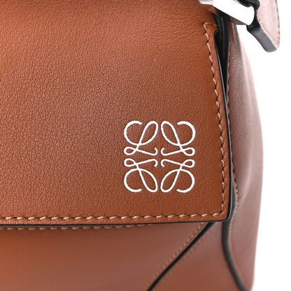 Loewe Calfskin Small Puzzle Bag Tan 7 of 10