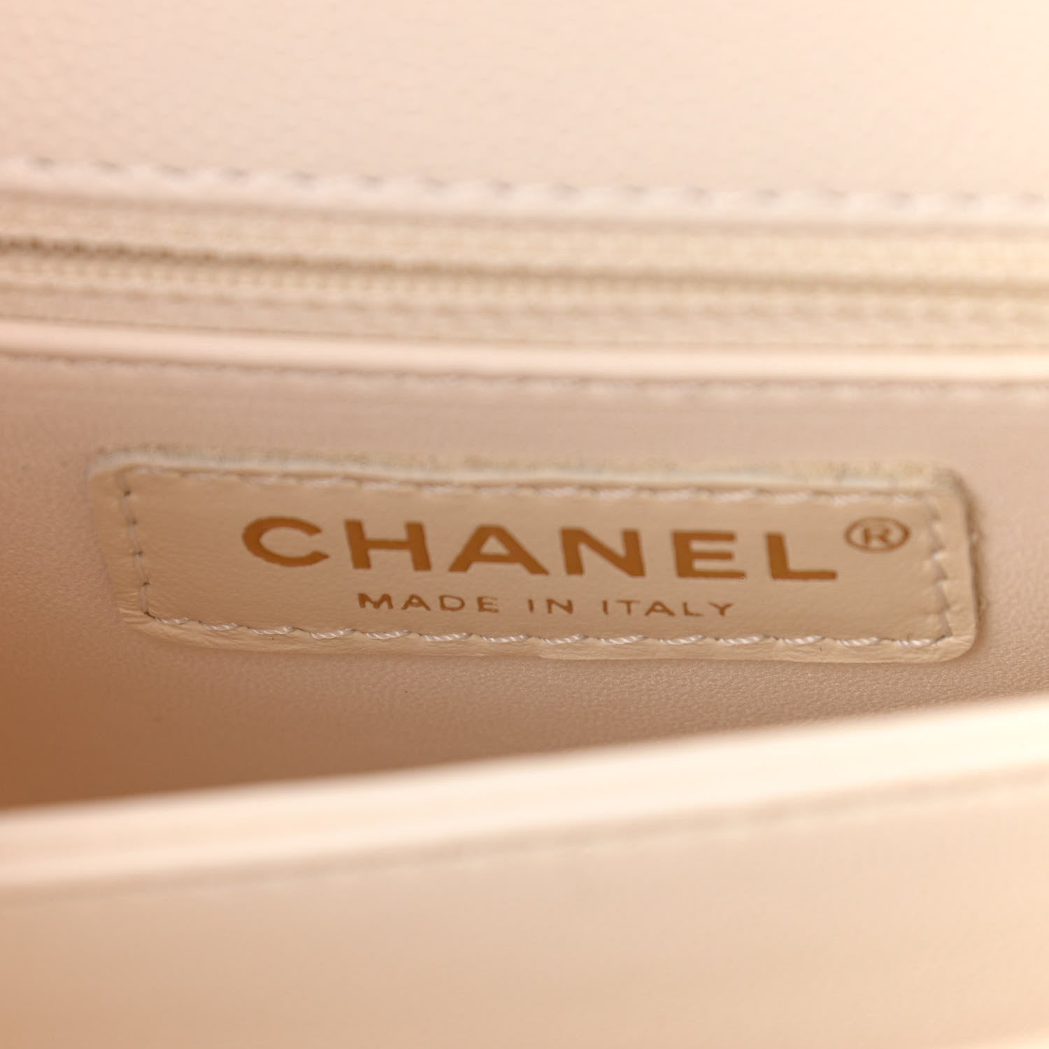 Chanel Caviar Quilted Mini Coco Handle Flap White 8 of 11