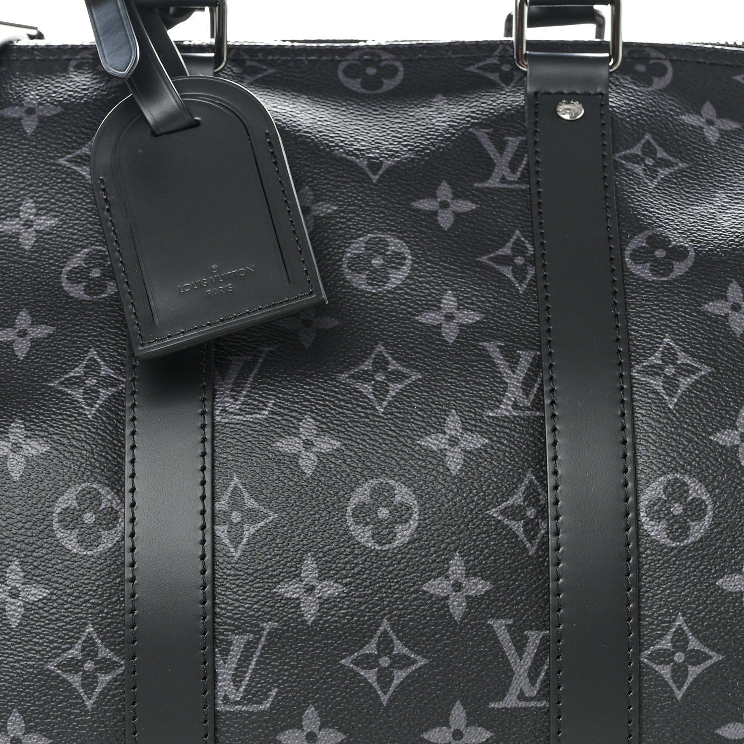 Louis Vuitton Monogram Eclipse Keepall Bandouliere 45 7 of 9
