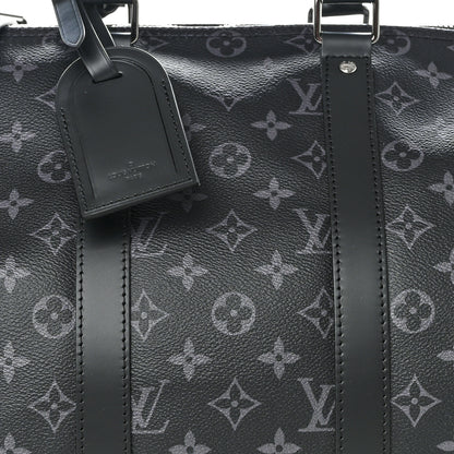 Louis Vuitton Monogram Eclipse Keepall Bandouliere 45 7 of 9