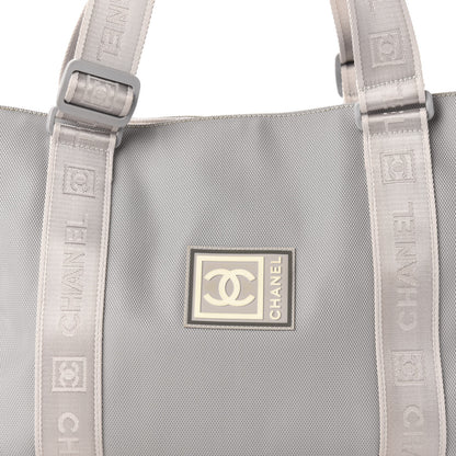 Chanel Nylon Sport Tote Grey 13 of 13