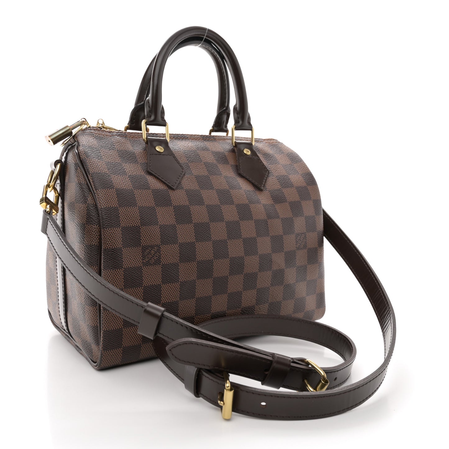 Damier Ebene Speedy Bandouliere 25
