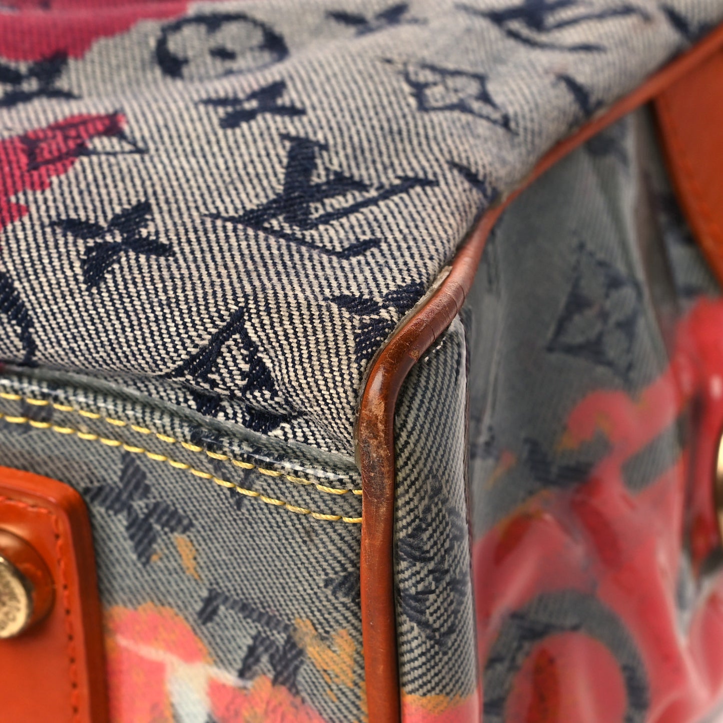 Monogram Pulp Defile Weekender PM Rose