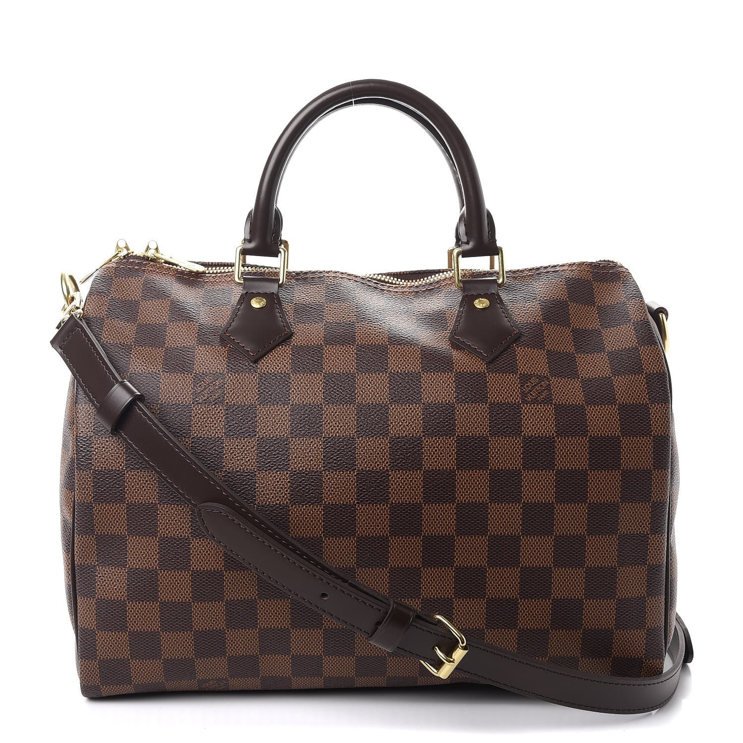 Louis Vuitton Damier Ebene Speedy Bandouliere 30 1 of 7
