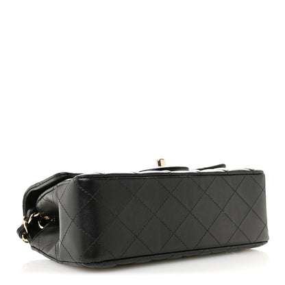 Chanel Lambskin Quilted Mini Rectangular Flap Black 4 of 11
