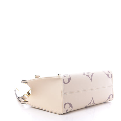 Louis Vuitton Empreinte Monogram Giant Onthego PM Creme Bois De Rose 4 of 10