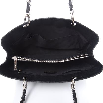 Chanel Caviar Quilted Grand Shopping Tote GST Black 5 of 17