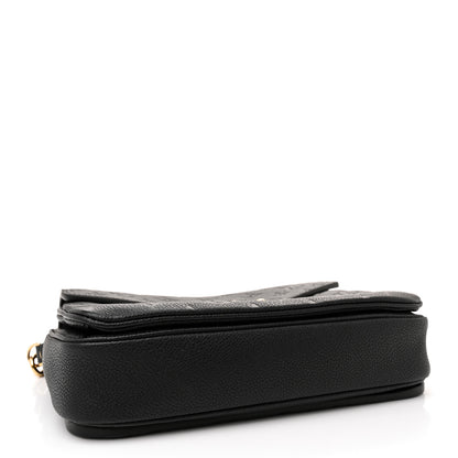 Louis Vuitton Empreinte Pochette Metis Black 4 of 11