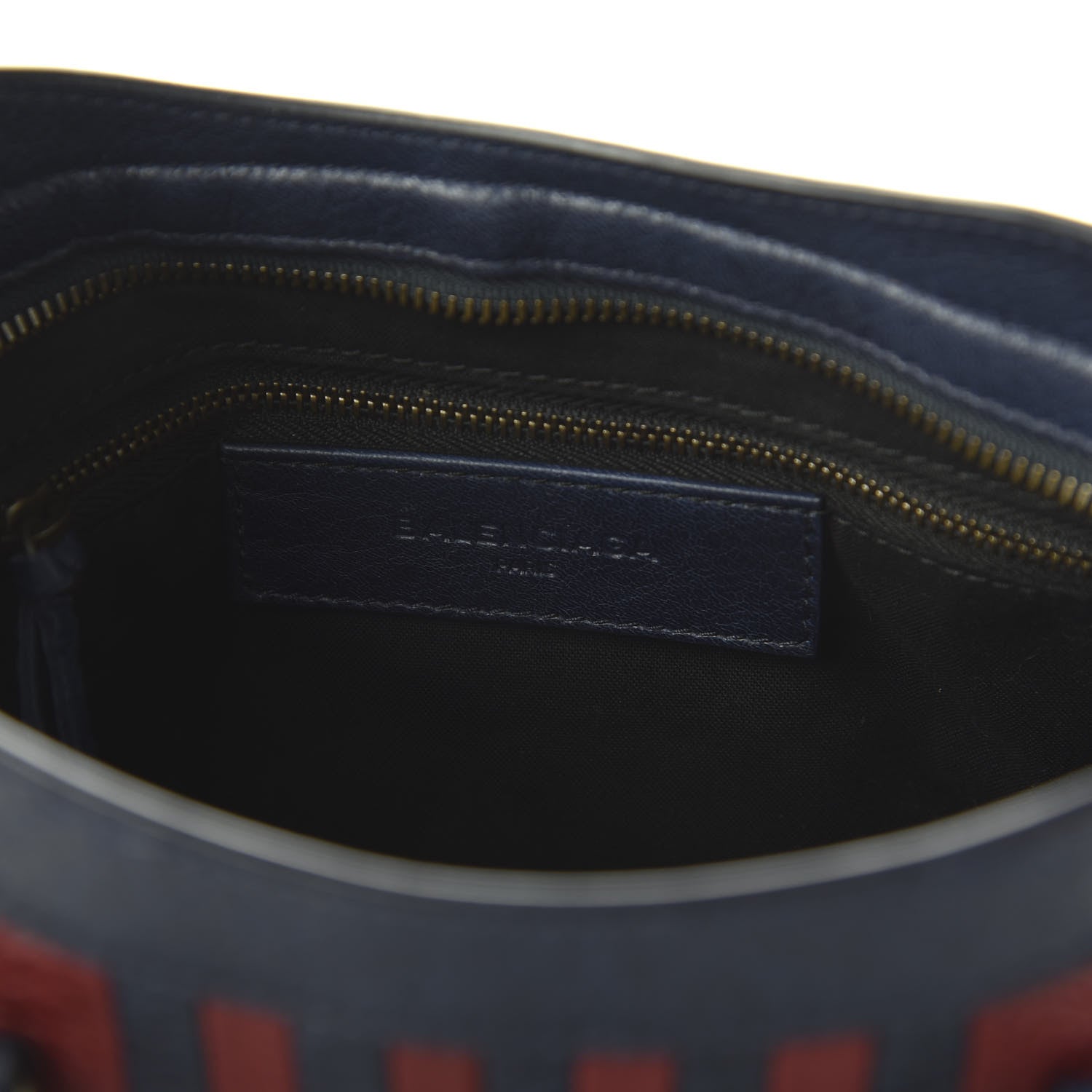 Balenciaga Veau Arena Multicolore Classic Hardware S City Bleu Nuit Rouge 8 of 10
