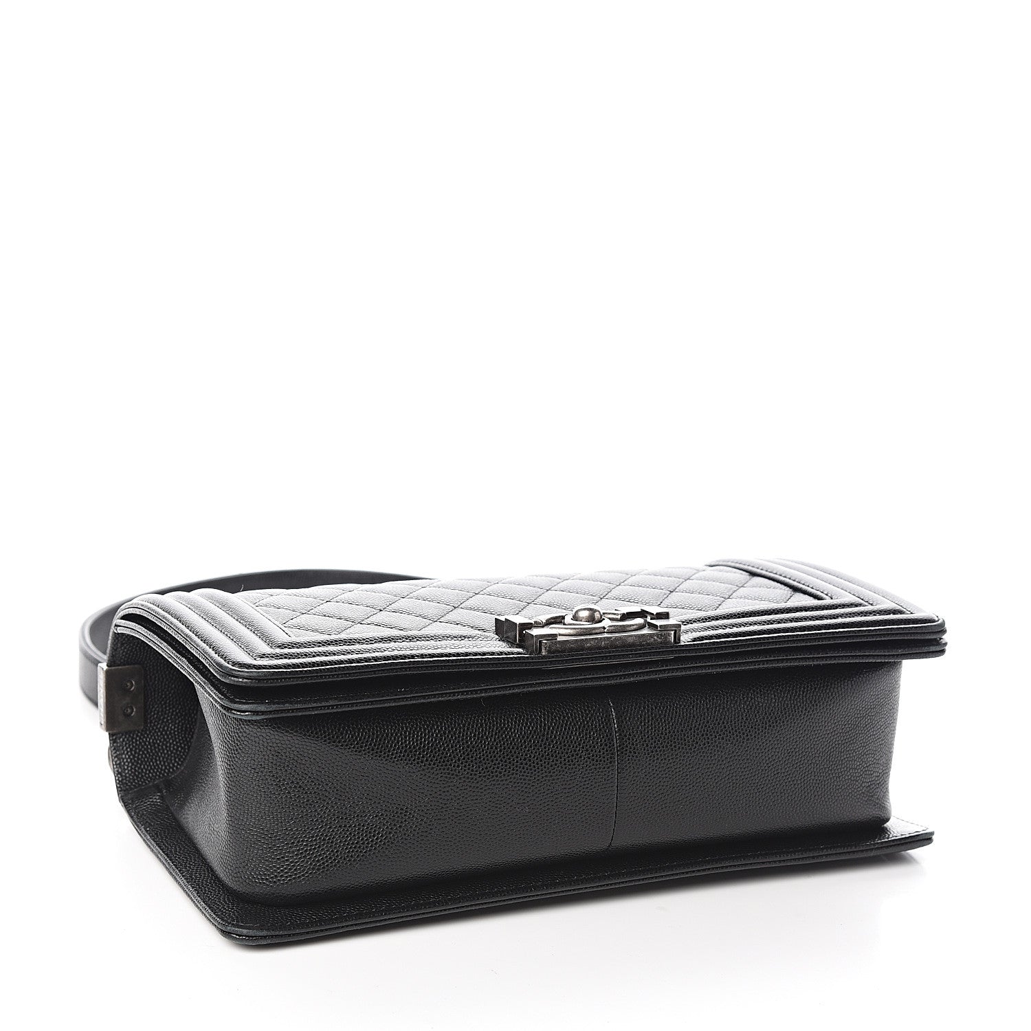 Chanel Caviar Quilted Medium Boy Flap Black 3 of 12