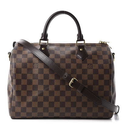 Louis Vuitton Damier Ebene Speedy Bandouliere 30 1 of 12