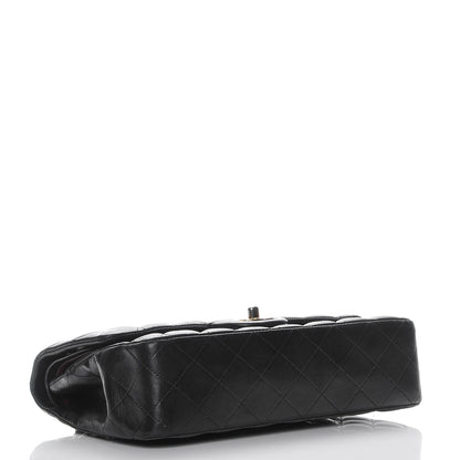 Chanel Lambskin Quilted Medium Double Flap Black 4 of 8