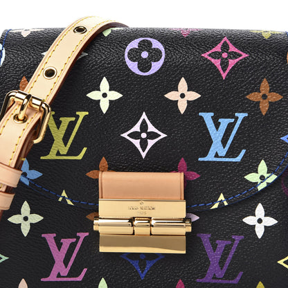 Louis Vuitton Monogram Multicolor Heartbreaker Black 8 of 8