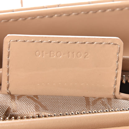 Christian Dior Patent Cannage Medium Lady Dior Beige 7 of 11
