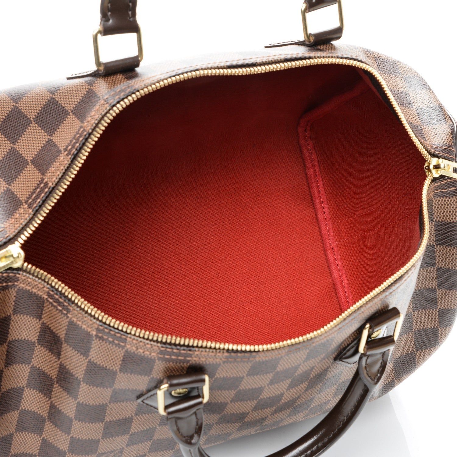 Louis Vuitton Damier Ebene Speedy Bandouliere 35 5 of 7