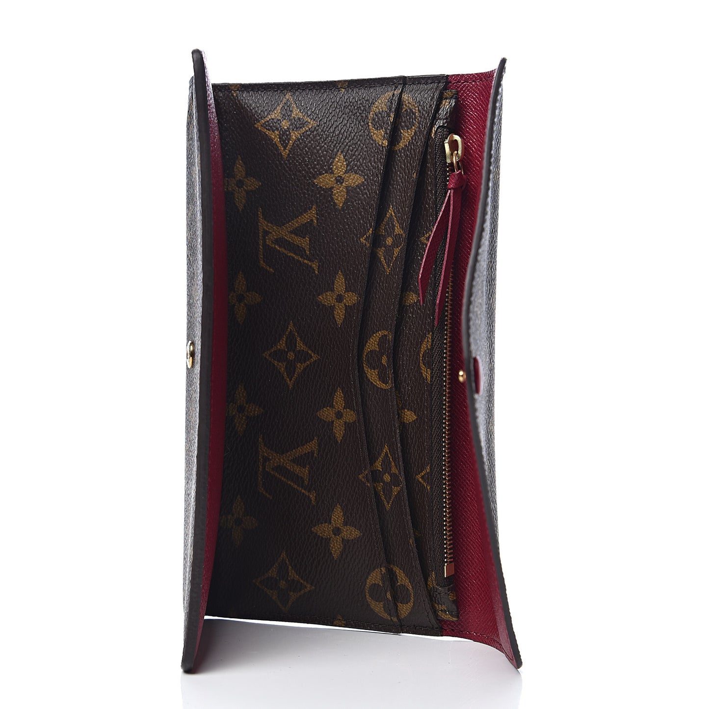 Monogram Josephine Wallet Fuchsia