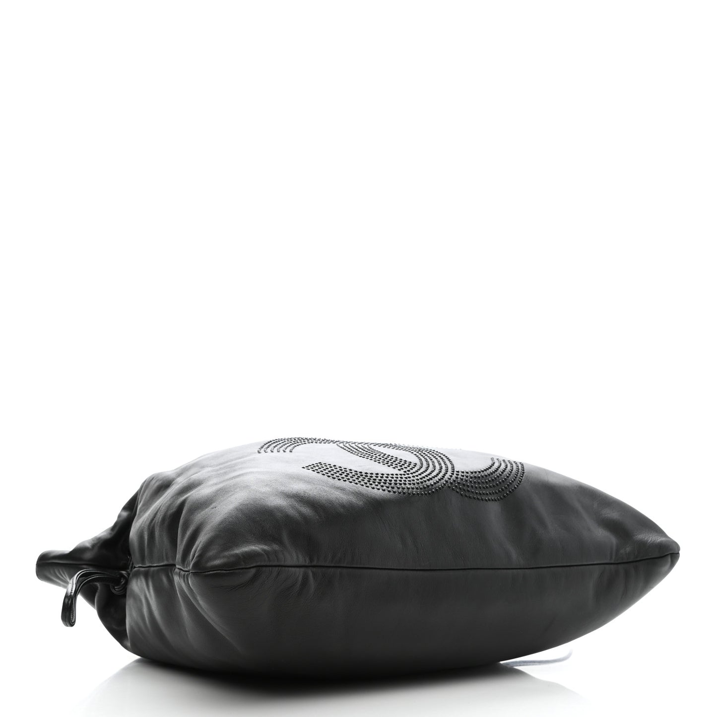 Lambskin CC Studded Bonbons Tote Black