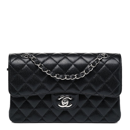Chanel Caviar Quilted Small Double Flap Black 1 of 10