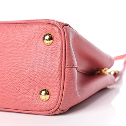 Prada Saffiano Small Galleria Double Zip Tote Tamaris 15 of 18