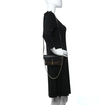 Louis Vuitton Monogram Padlock On Strap Black 3 of 8