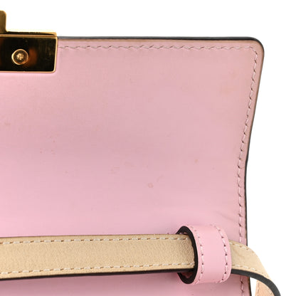 Gucci GG Supreme Monogram Les Pommes Mini Padlock Top Handle Shoulder Bag Beige Ebony Multicolor Cotton Candy Pink 17 of 18