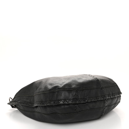 Bottega Veneta Cervo Deerskin Large Hobo Black 4 of 14