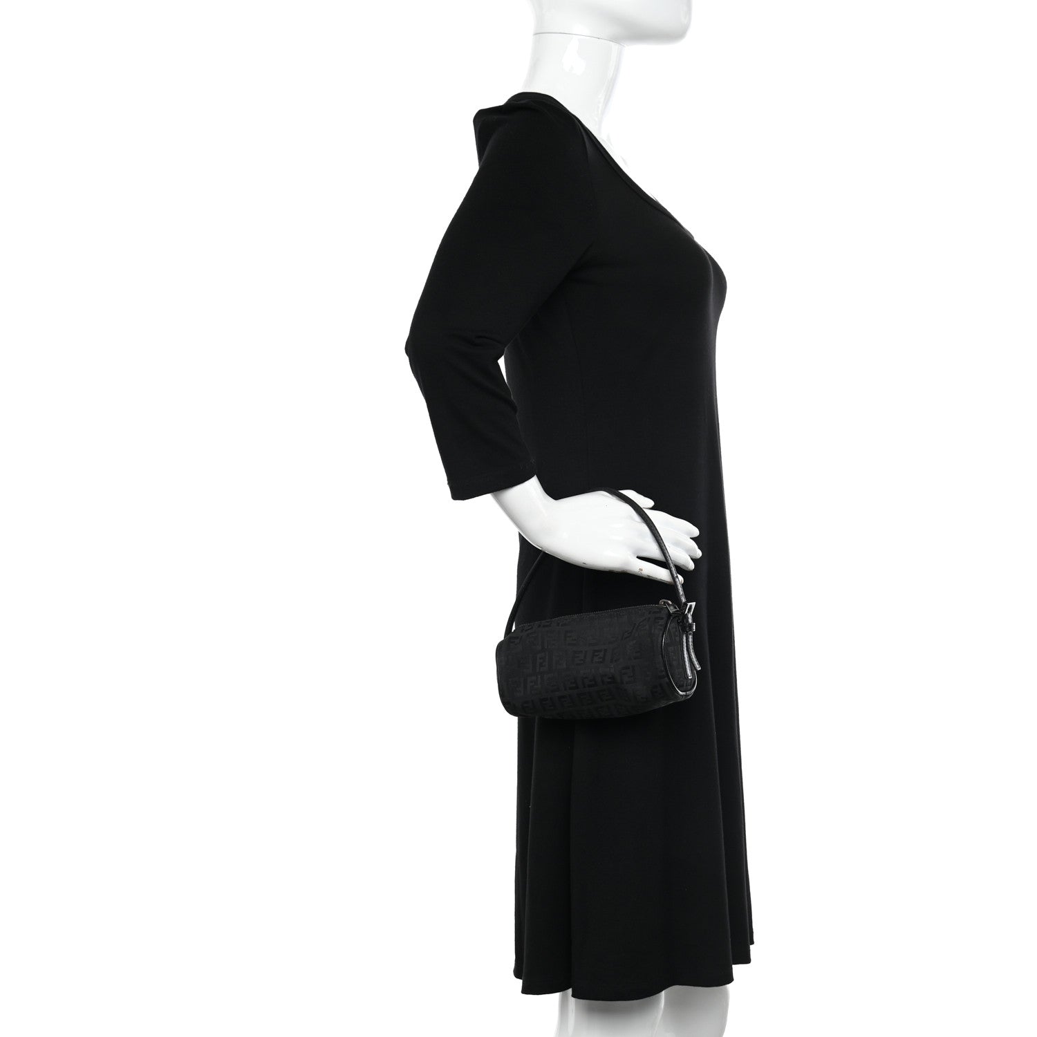 Fendi Zucchino Pochette Black 2 of 11