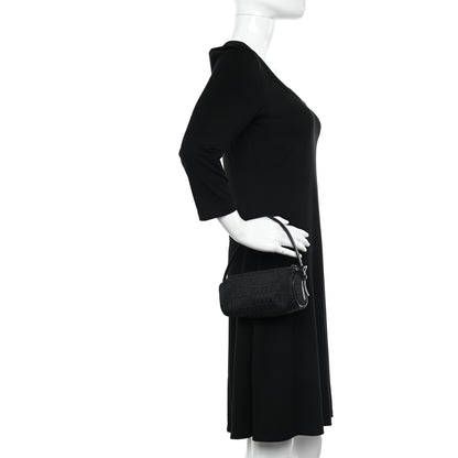 Fendi Zucchino Pochette Black 2 of 11